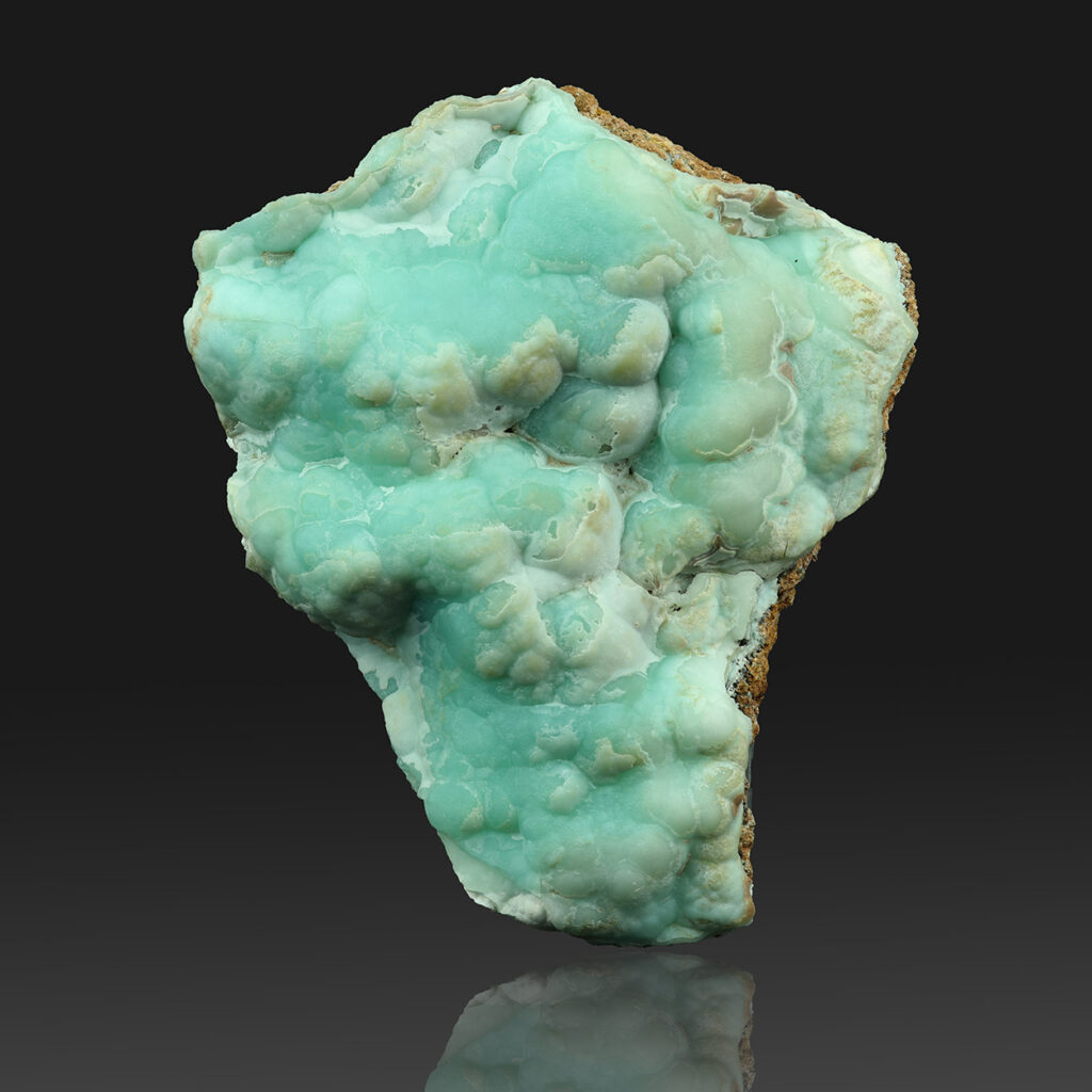 Smithsonite mineral specimen offered at online mineral auction on MineralBids